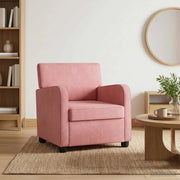 Poltrona Rosa Velluto 42043416