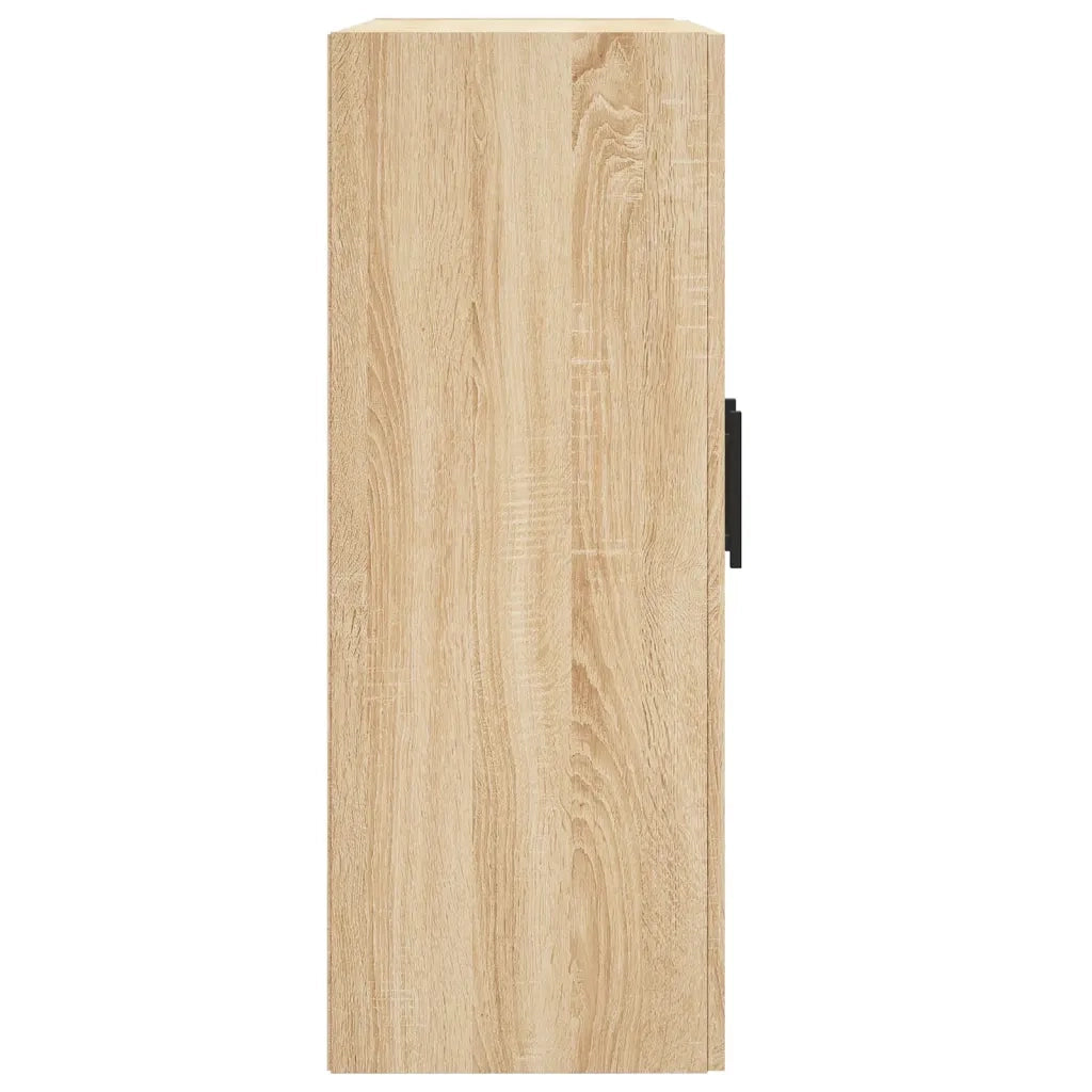 Armadietti a Parete 2 pz Rovere Sonoma in Legno Multistrato 3198044