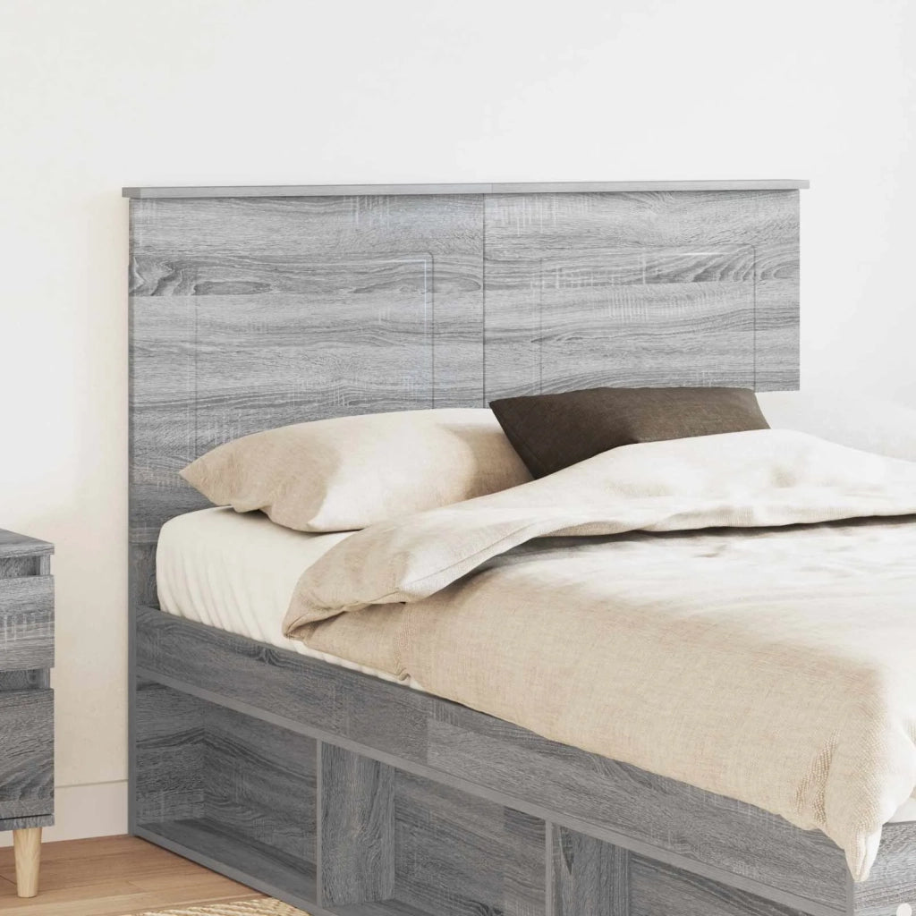 Testiera Sonoma grigia 100 cm Legno ingegnerizzato 887666