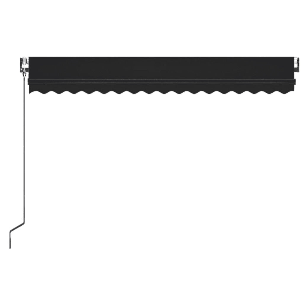 Tenda da Sole Retrattile Automatica 400x350 cm Antracite 3069189
