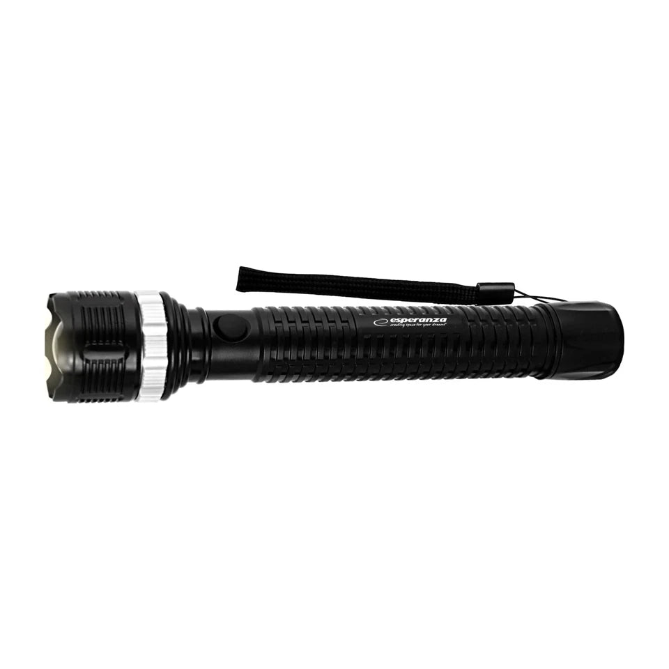 Esperanza EOT074 Torcia Elettrica Nera, Torcia a LED