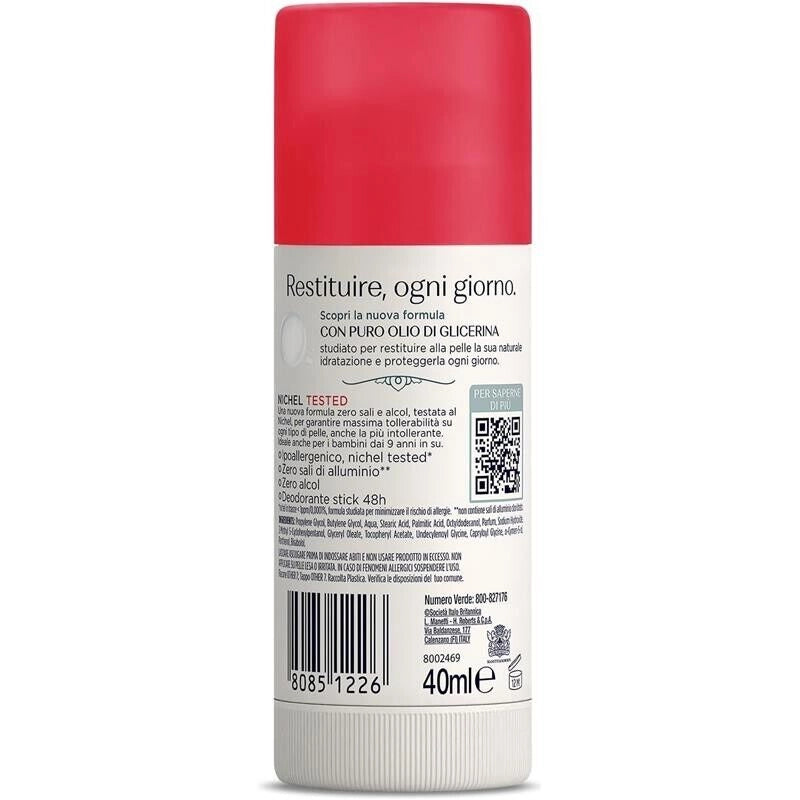 NEUTRO ROBERTS DEODORANTE STICK DERMAZERO IPOALLERGENICO 40 ML