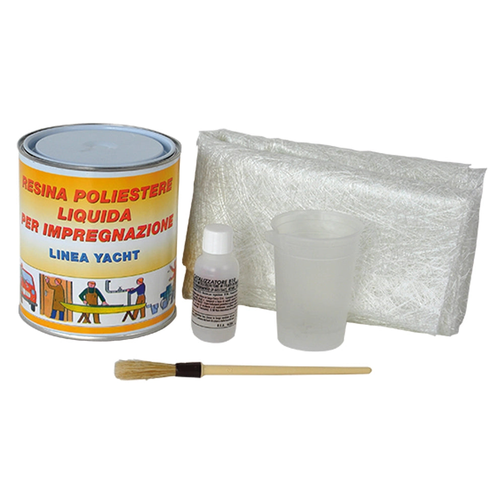 KIT VETRORESINA ml 750  - SPRINTCHIMICA