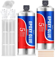 Lijm Epoxy 2K - Rapido indurimento - Estremamente forte - Improntato - Resistente al calore - 100 ml - Due componenti