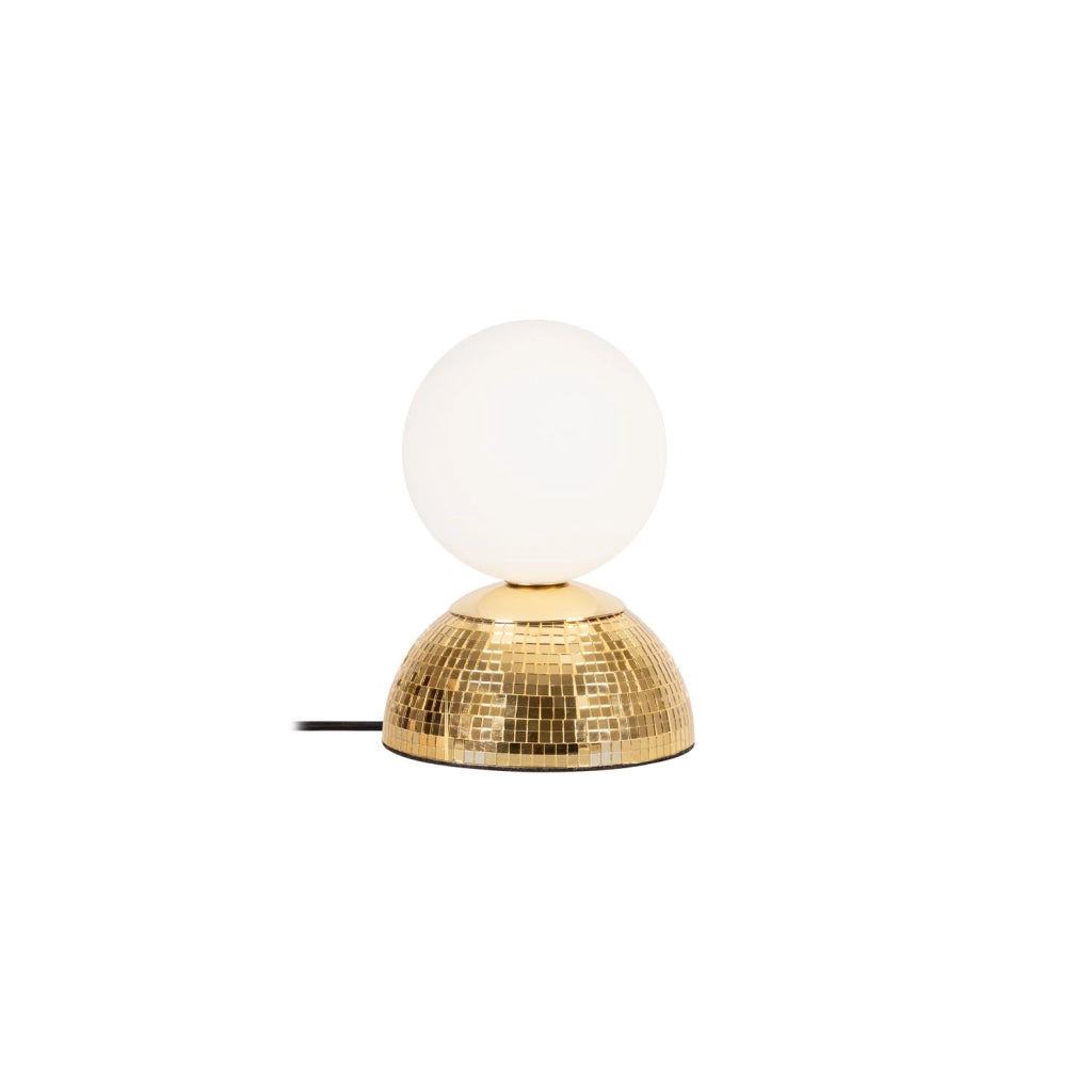 Lampada da tavolo retro GLITZER 1xG9 oro vetro Lucide