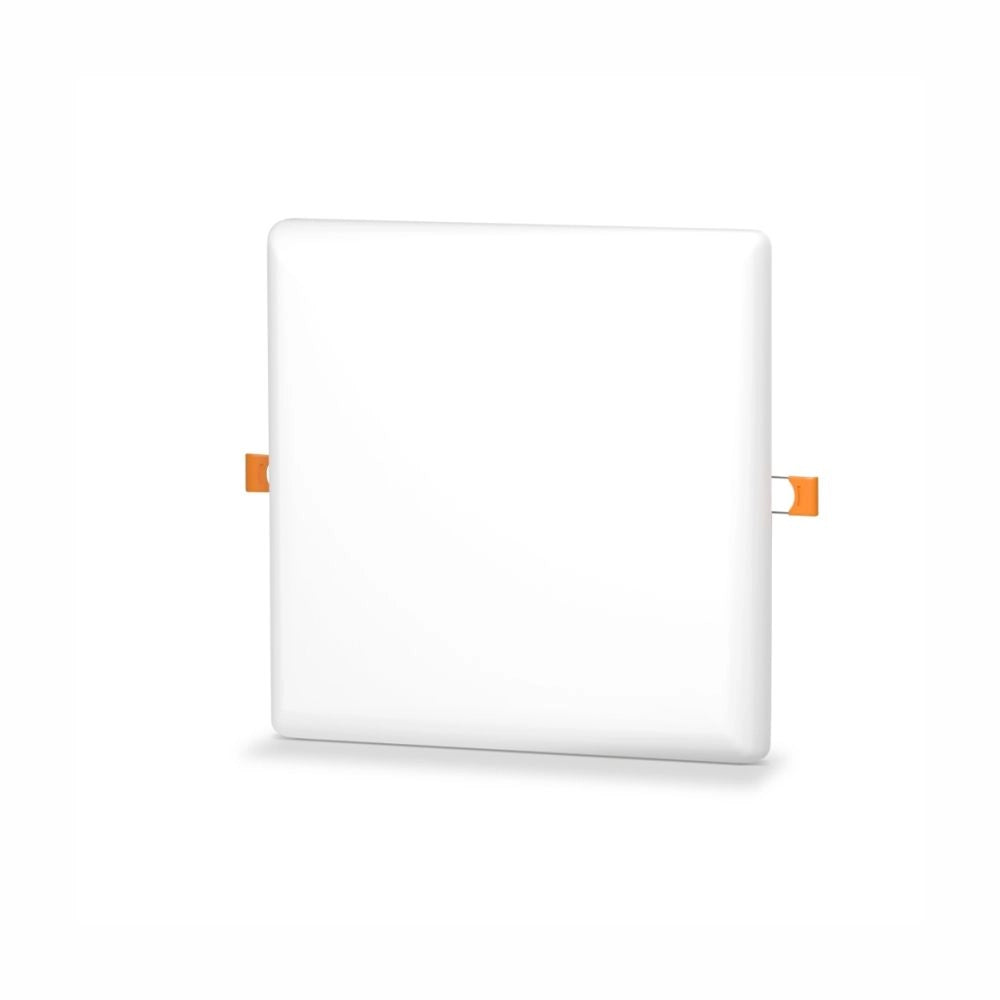 Downlight LED incasso quadrato bianco IP54 24W 4000K Videx
