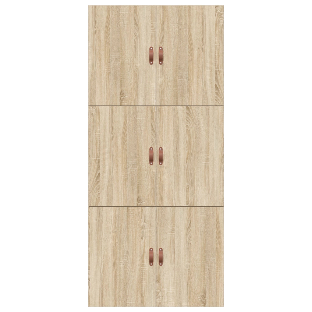Struttura letto Rovere Sonoma 90x190 cm