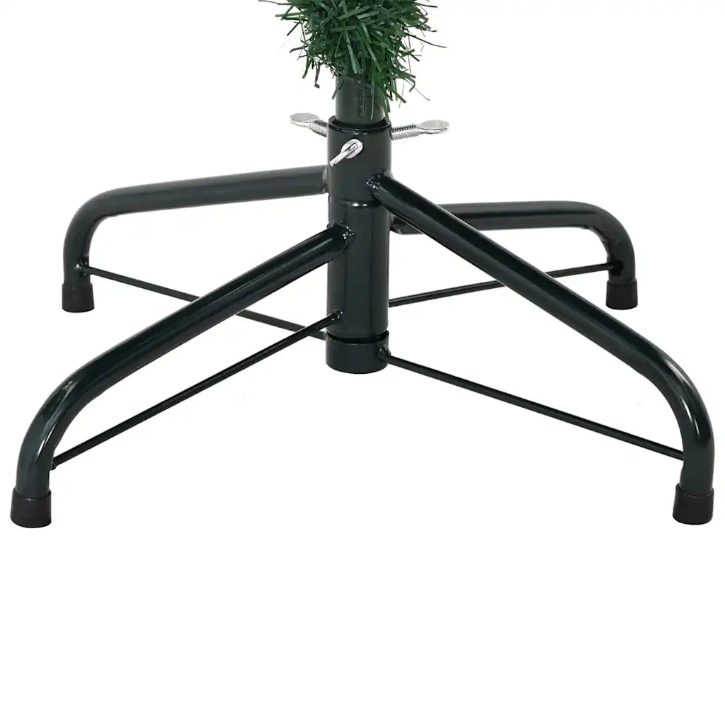 Albero di Natale artificiale Verde 150 cm PVC, PE e acciaio 42018733