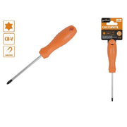 Trade Shop - Cacciavite Giravite 4x100 Mm Con Punta Magnetica A Stella In Acciaio Cr-v 97516 -