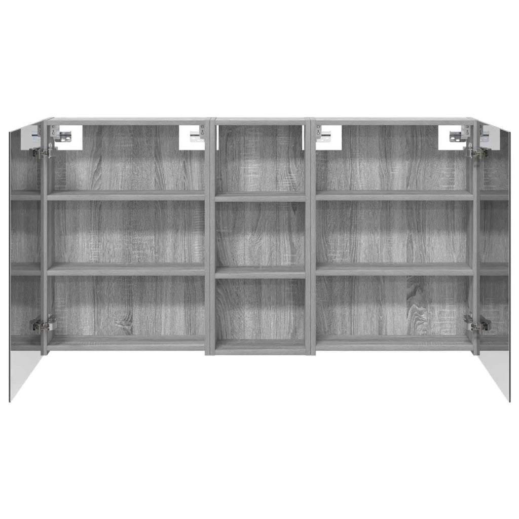 Set di Armadi da Bagno con lo scaffale 3 pcs 130 x 14,5 x 70 cm 3403765