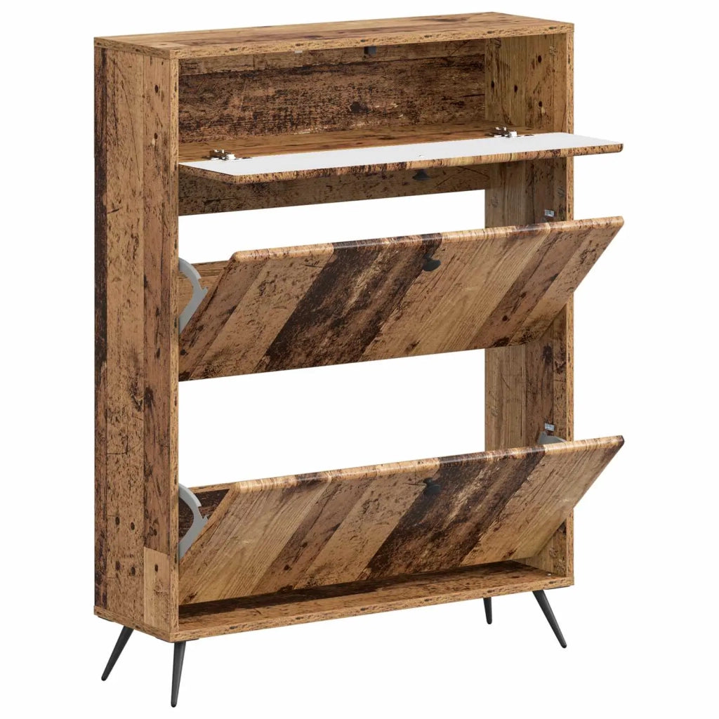 Mobile per scarpe BREDA 78 x 24 x 103 cm Legno ingegnerizzato 897543