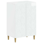 Mobile per scarpe DELFT 59,5 x 39,5 x 90 cm Bianco Lucido 897089