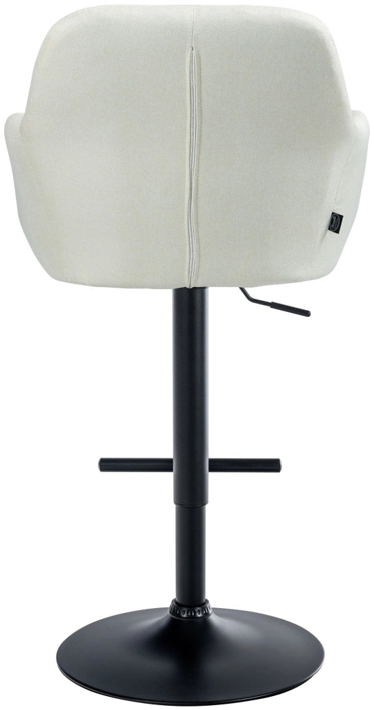 Barhocker Natoma Stoff schwarz
