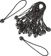 Corda Bungee in Gomma - 20CM - 30pz - Sfera - Tenda Pergola Paravento Giardino Copertura Serra Copertura Targa.