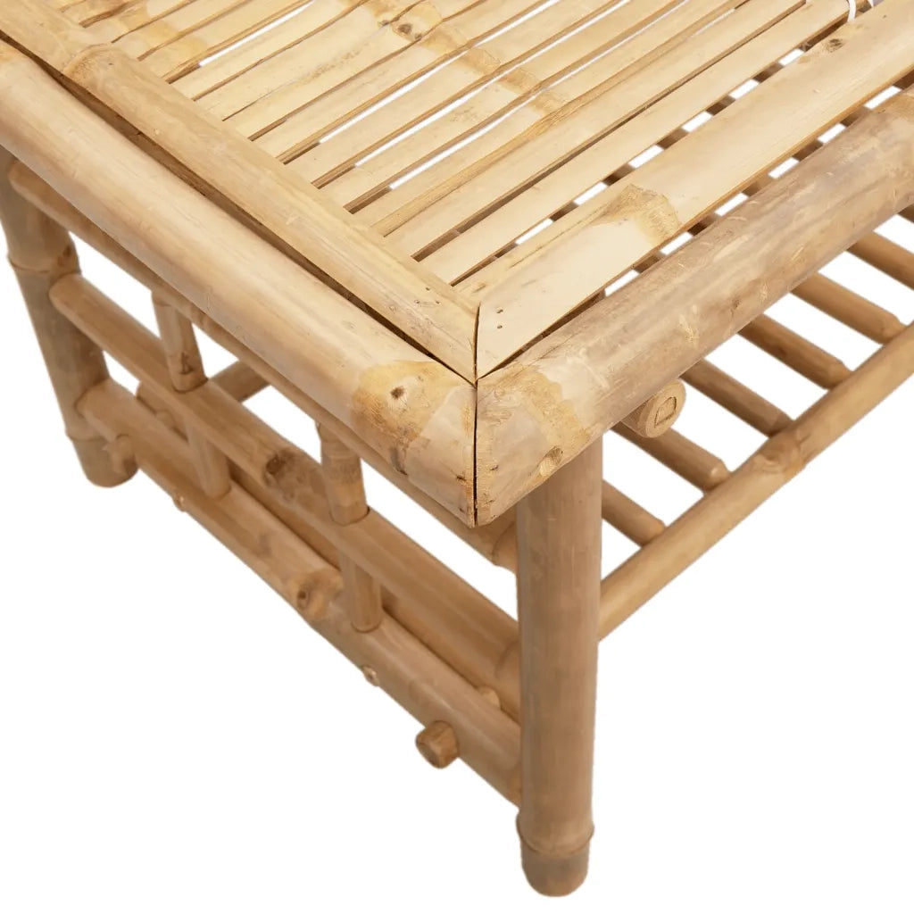 Tavolino da Salotto-Tavolino da soggiorno-Tavolo 70x45x36 cm in Bamb¨´