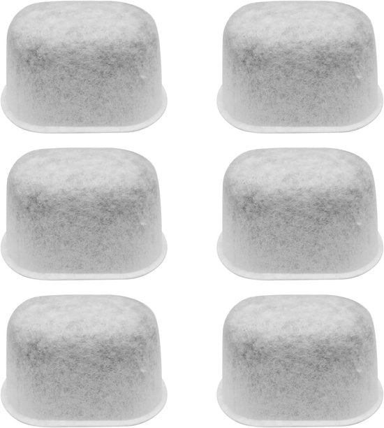 Adatto per macchina da caffè espresso Breville BWF100 6 filtri in carbone attivi, un'alternativa ai filtri a carta per caffè da gettare.