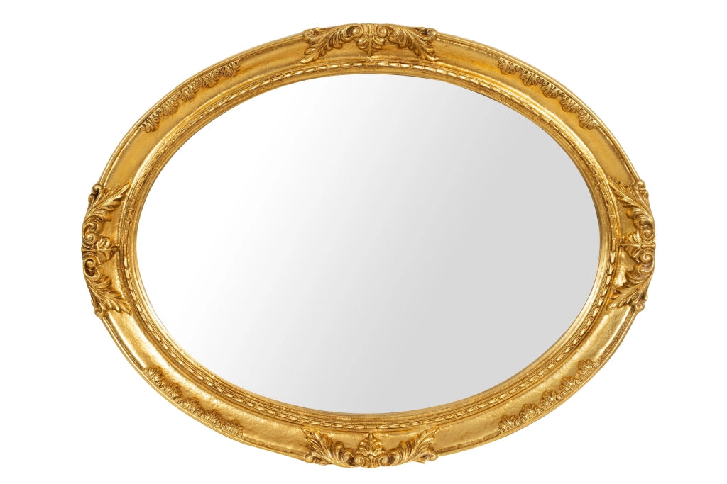 Biscottini SPECCHIERA DA PARETE IN LEGNO FINITURA FOGLIA ORO ANTICATO MADE IN ITALY