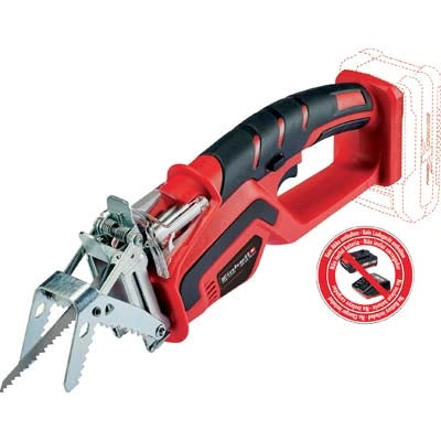 ELETTROSEGA BATTERIA GEGS 18 LI EINHELL  VOLT 18 XCHANGE MM 70 SOLO CORPO MACCHINA