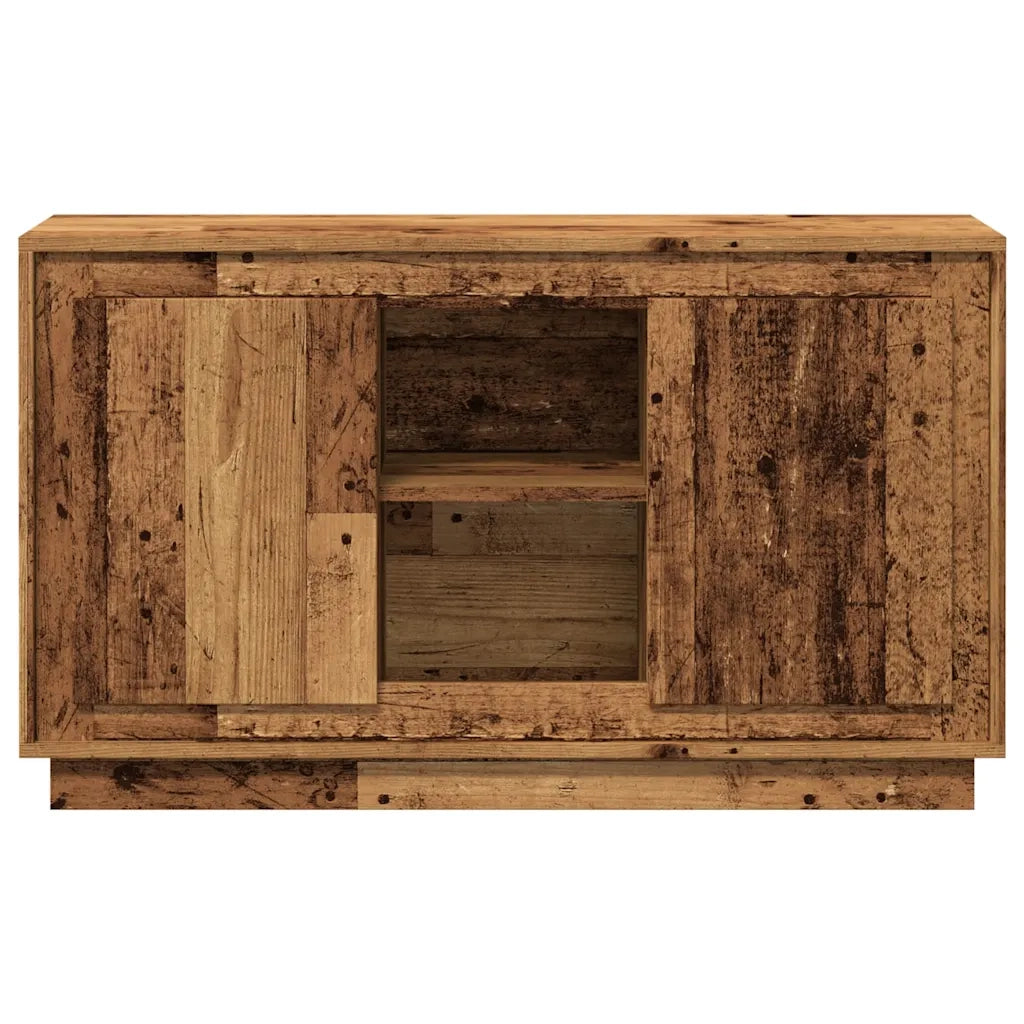 Credenza Legno Antico 102x35x60 cm in Legno Multistrato 857137