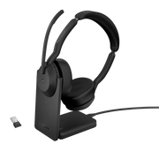 ORIGINAL Jabra Accessori per computer nero 25599-999-989 Headset Evolve2 55 MS Stereo