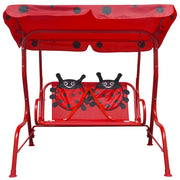 Altalena per bambini rossa CFW7667341