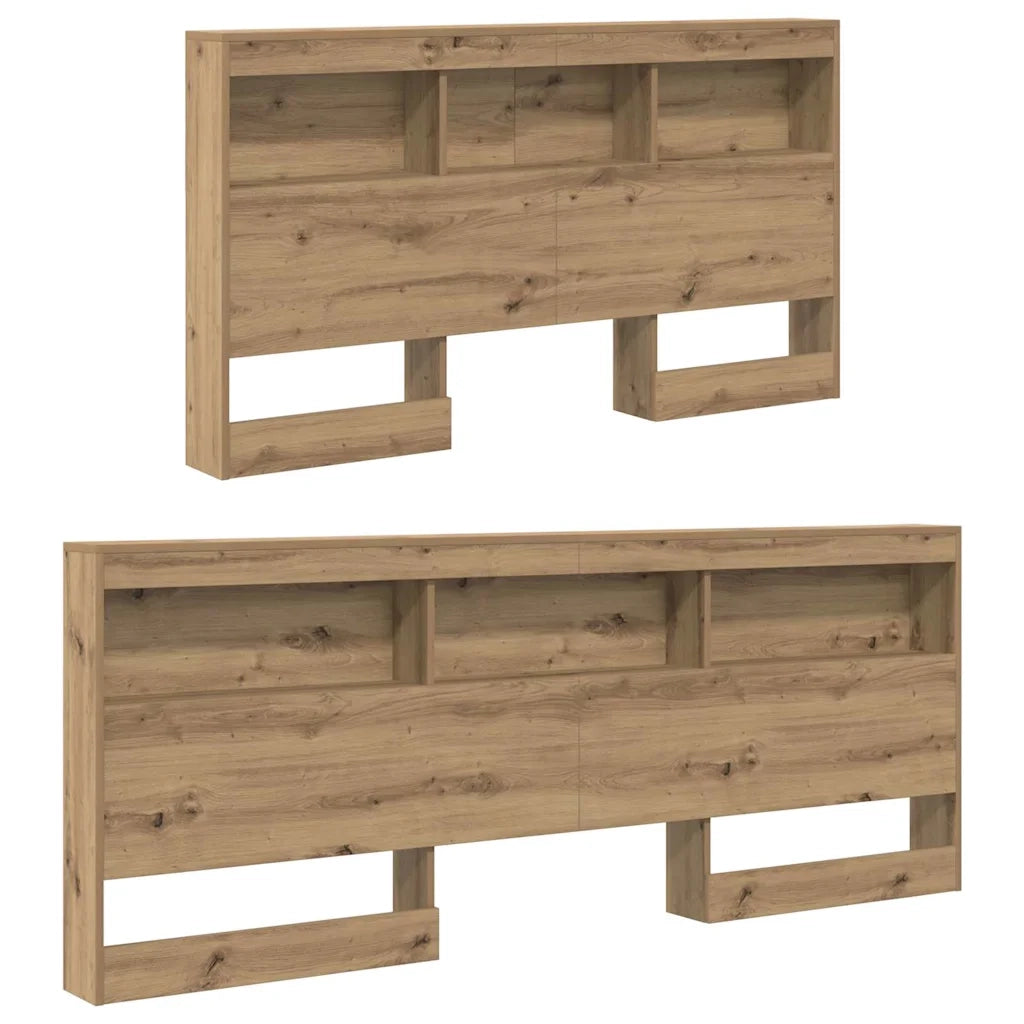 Testata contenitore Rovere artigianale 135 cm Legno multistrato 3335556