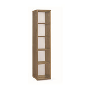 Colonna A Giorno H182 L38 Kit Noce Stelvio cm 39x41x182h - Sarmog