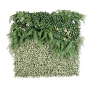 Parete Sintetica Resina Verde da Esterno 100x100 cm - NOVARA