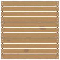 Set Divani da Giardino 3 pz con Cuscini Crema Massello di Pino 806673