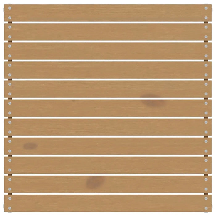 Set Divani da Giardino 3 pz con Cuscini Crema Massello di Pino 806673