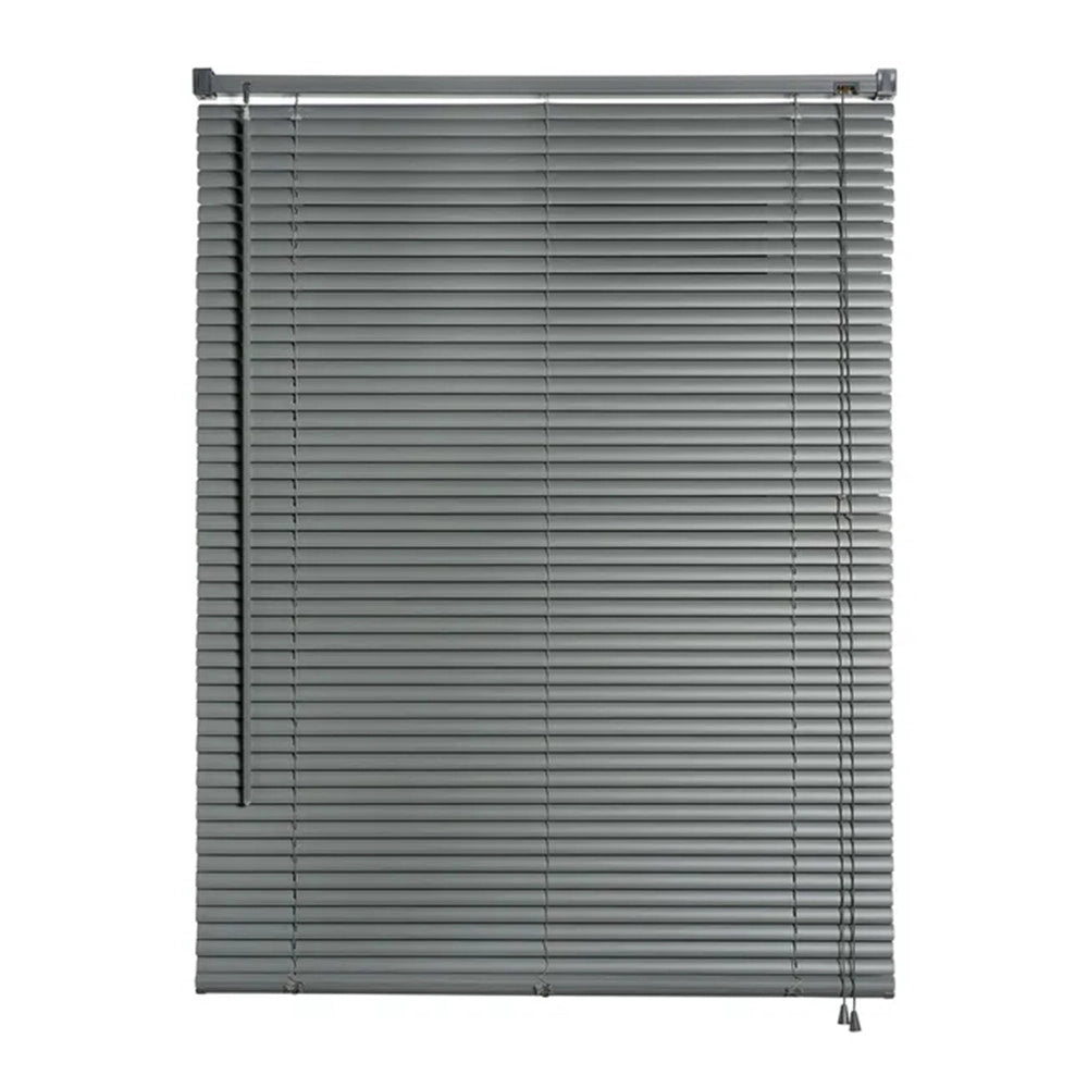 Trade Shop - Tenda Veneziana Grigia In Pvc 60x160 Cm Per Portafinestra Finestra Parasole Tpl36 037857 -