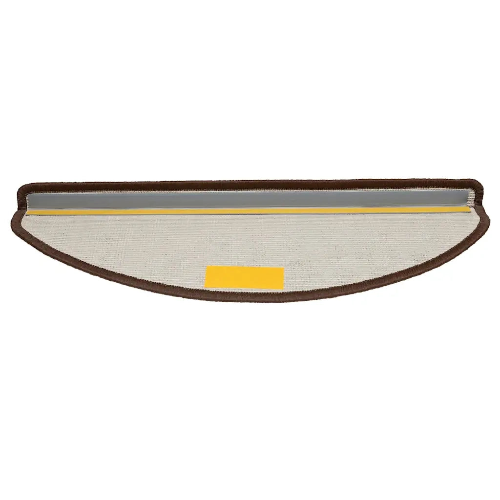 Tappetini per Scale 30 pz Marrone 65x21x4 cm