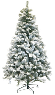 Albero di Natale Artificiale Innevato 150 cm 270 Rami Morel Pino Verde