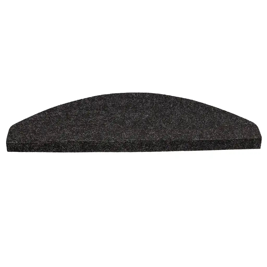Tappeti Adesivi per Scale 15 pz 56x17x3 cm Nero
