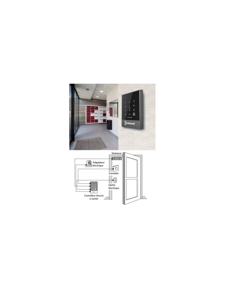 Controllore accessi con tastiera – THIRARD