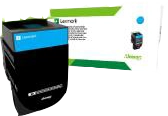 ORIGINAL Lexmark toner ciano 70C2XCE ~4000 Seiten