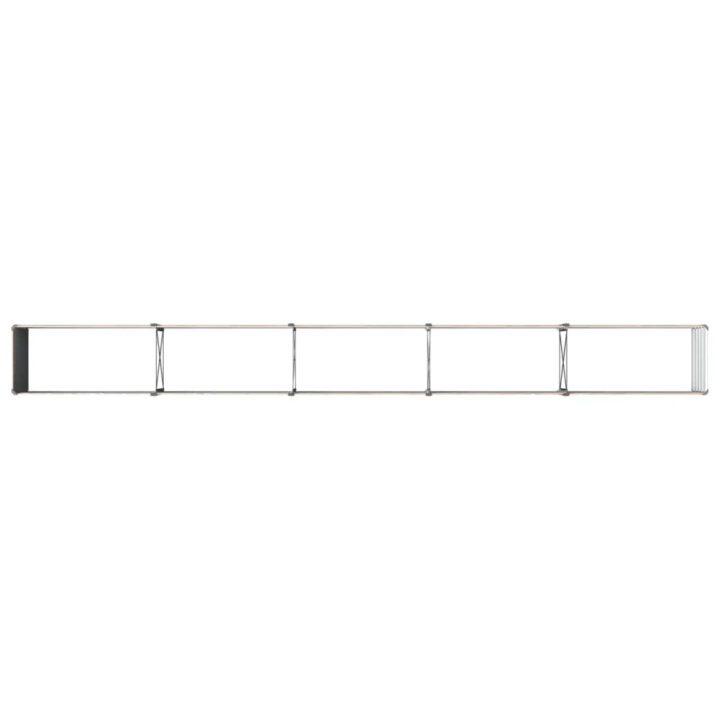 Letto rialzato da giardino Marrone legno 400 x 40 x 55 cm 8006273