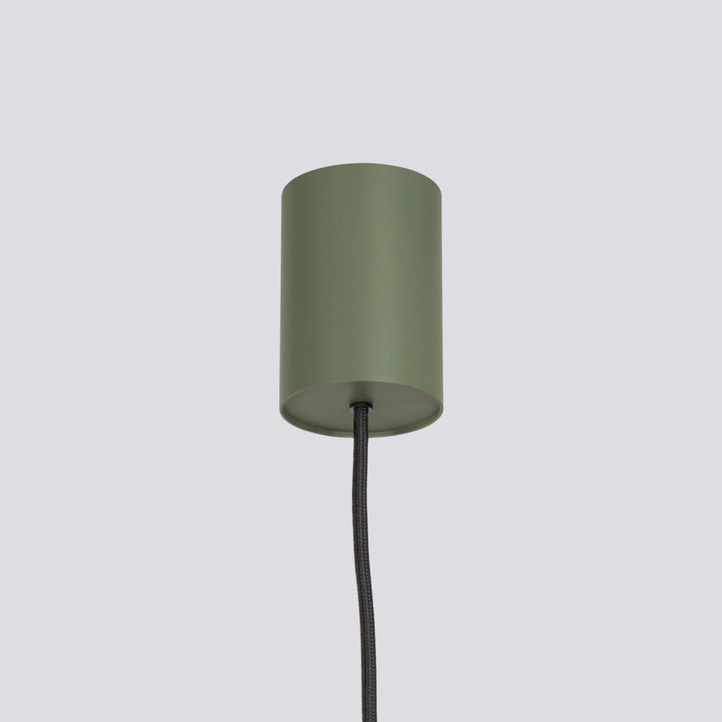 Lampadario OVIO 4 verde oliva Gx53