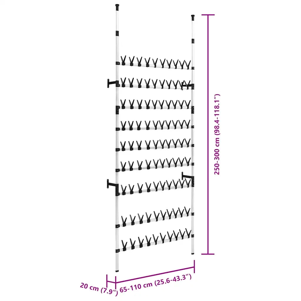 Scarpiera Telescopica con Aste in Alluminio cod mxl 41983