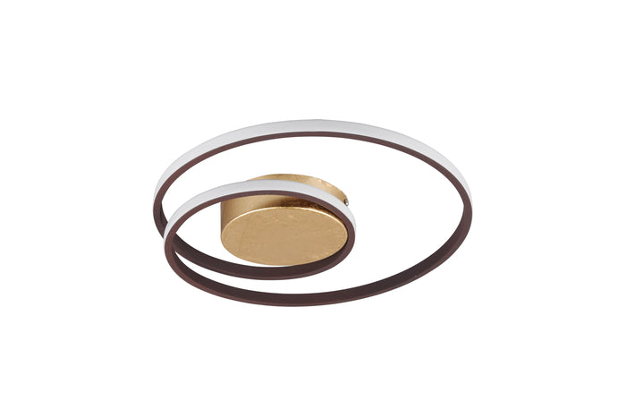 Plafoniera da Interno a LED in Metallo Ruggine