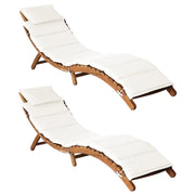 Set di due lettini prendisole e cuscini crema e bianco legno massello di acacia 02_0011930