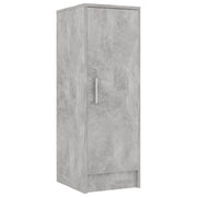 Scarpiera mobile contenitore per scarpe mobile per ingresso/corridoio/soggiorno 32 x 35 x 92 cm legno ingegnerizzato grigio 02_0021811