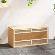 Terrario in Legno Multistrato 100x47x47 cm 170885