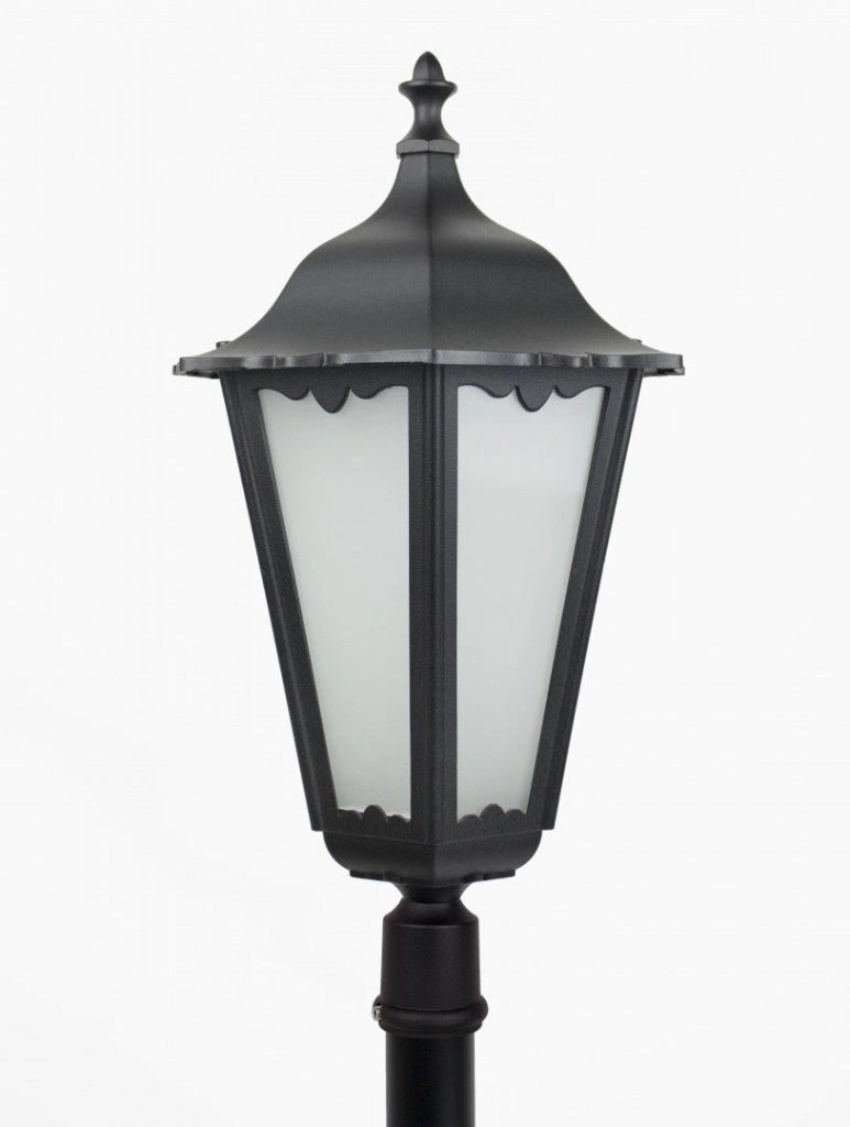 Lanterna da giardino Retro 290 cm E27 nera IP43 SU-MA