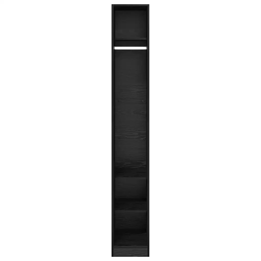 Guardaroba Rovere Nero 50 x 30 x 200 cm Legno ingegnerizzato 3403215