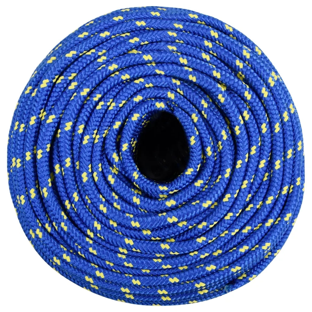 Corda Nautica Blu 10 mm 100 m in Polipropilene cod mxl 53176