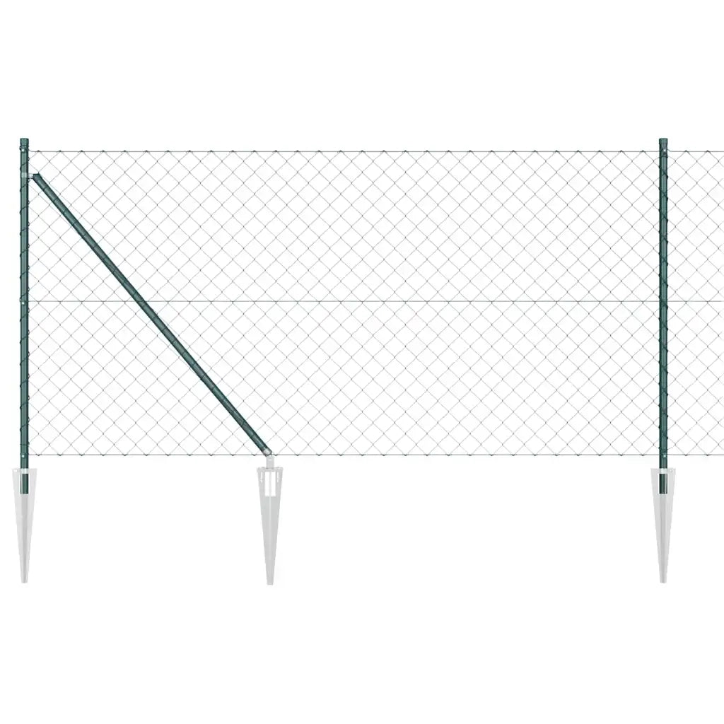 Palo della recinzione Verde 1 x 25 m (maglia 60 x 60 mm)