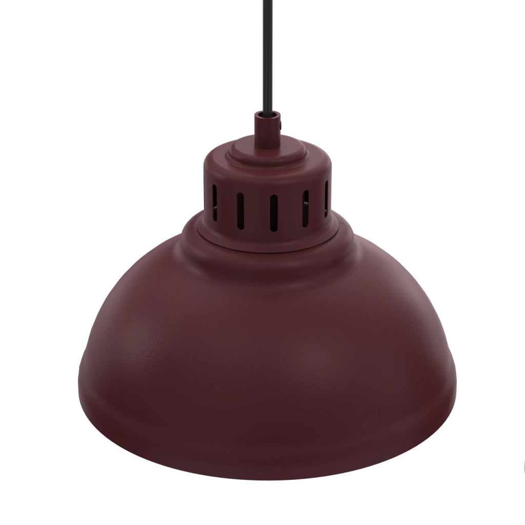 Lampada a sospensione Sven 5xE27 bordo metallo Luminex
