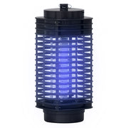 Lampada Antizanzare Elettroinsetticida a Luce UV ¨C zephmum ¨C 11x11x26 cm Nero
