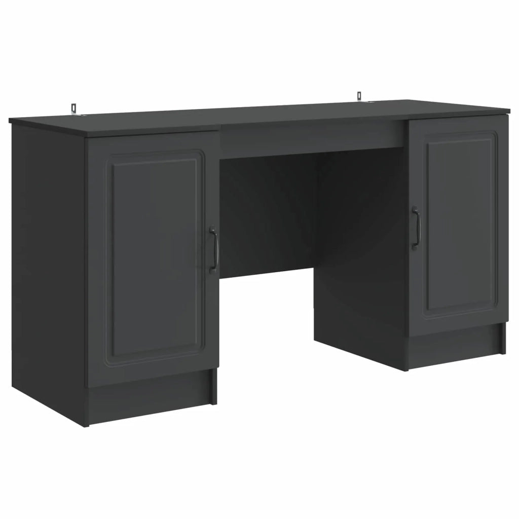 Scrivania Nero 142,5 x 50 x 75 cm Legno ingegnerizzato 3414640